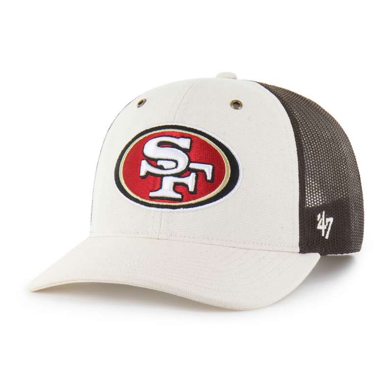 Carhartt  Natural San Francisco 49ers '47 Undyed Trucker Relaxed Fit