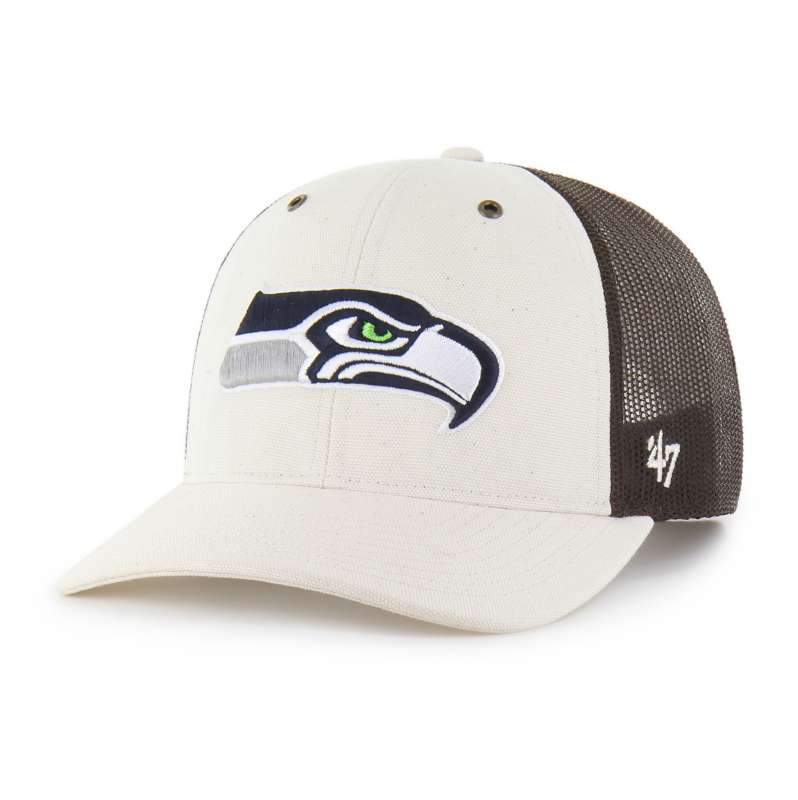 Carhartt  Natural Seattle Seahawks '47 Undyed Trucker Relaxed Fit