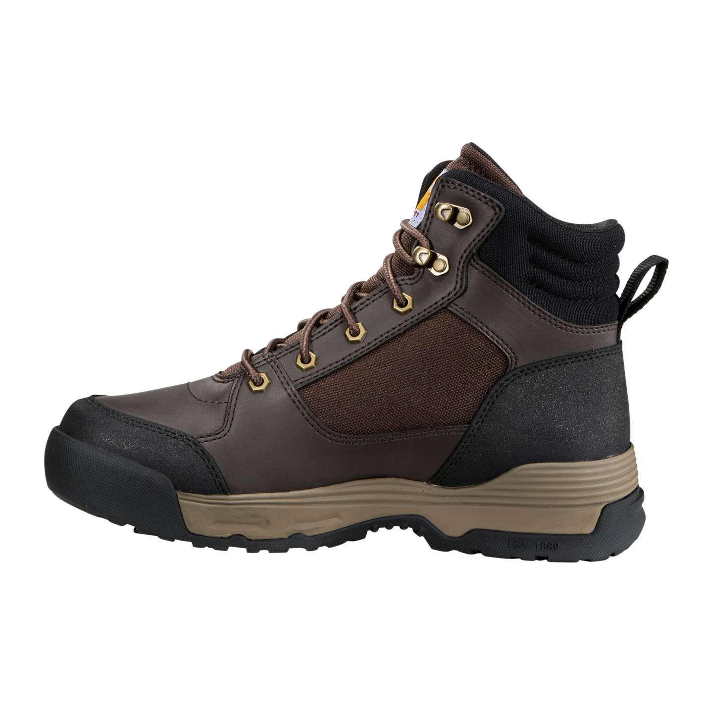 Мужские ботинки Carhartt Force HD 6" Soft Toe Work Boot, цвет: Тёмный коричневый — фото 3