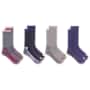 Additional thumbnail 1 of Girl's Cold Weather Full Cushion Crew Sock 4 Pack