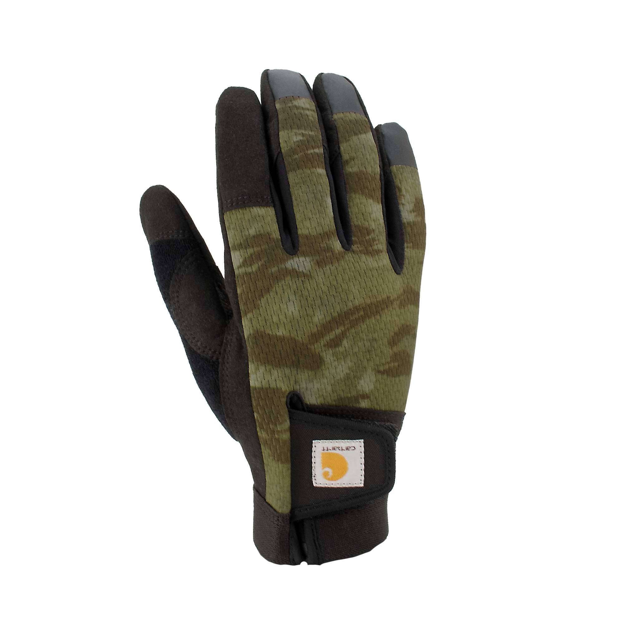 Carhartt Men's Synthetic Leather High Dexterity Touch Sensitive Secure Grip  Cuff Glove