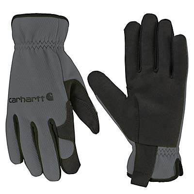 Carhartt Men's Gray High Dexterity Open Cuff Glove