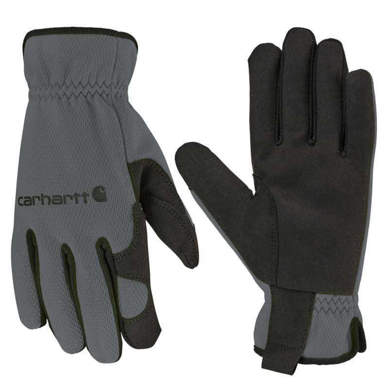 Carhartt  Gray High Dexterity Open Cuff Glove