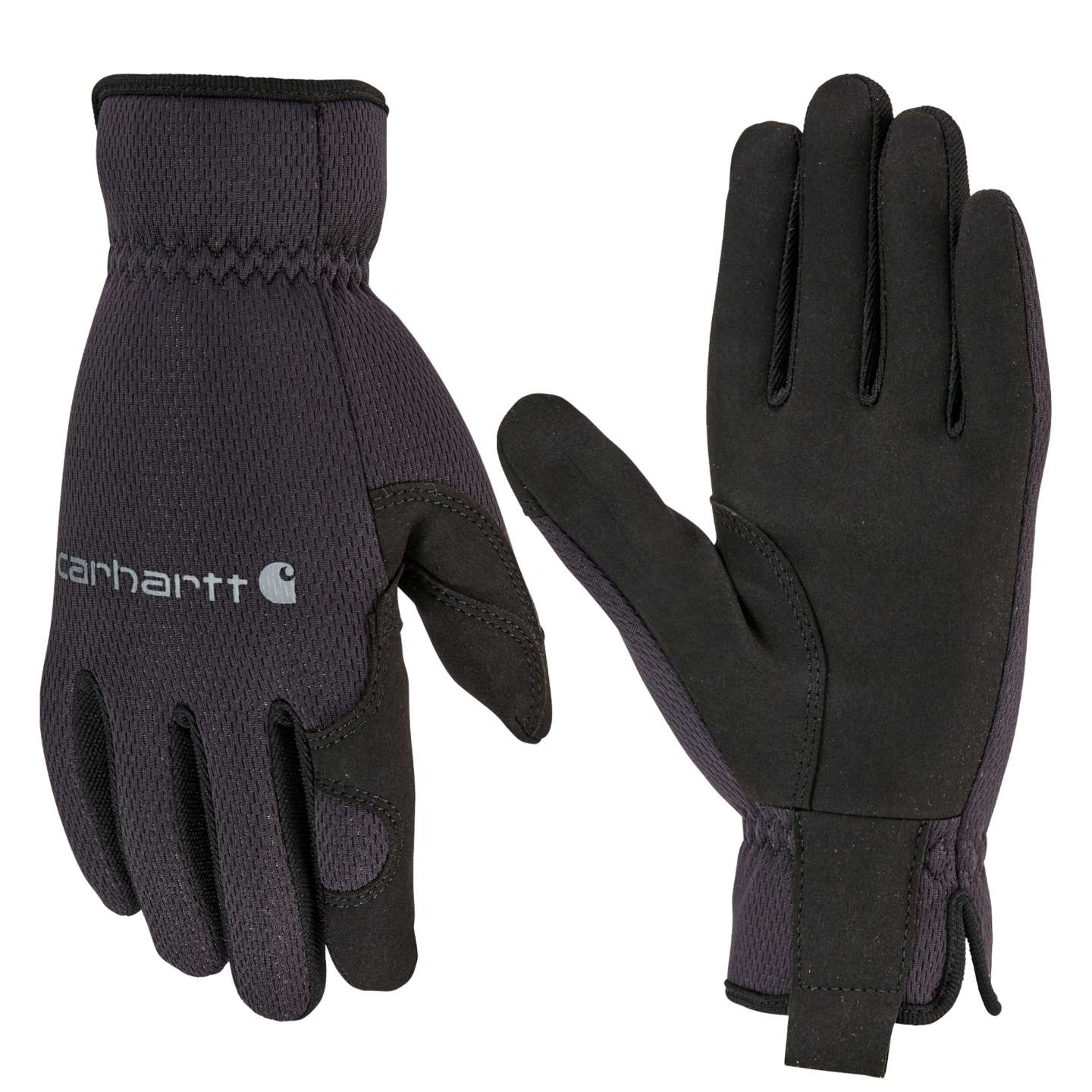 Женские перчатки Carhartt High Dexterity Open Cuff Glove, цвет: Чёрный — фото 1
