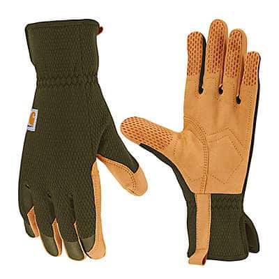 Carhartt Women's Basil Women's High Dexterity Padded palm Touch Sensitive Long Cuff Glove