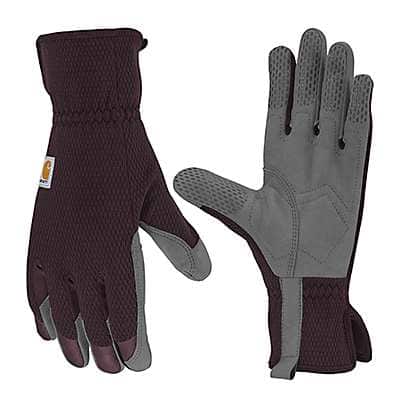 Carhartt Women's Berry Women's High Dexterity Padded palm Touch Sensitive Long Cuff Glove