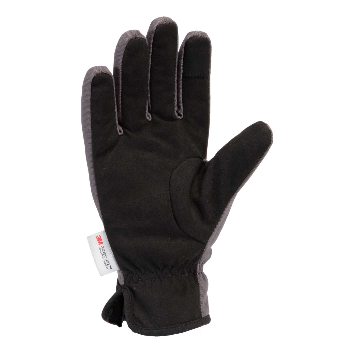 Мужские перчатки Carhartt Rugged Flex® Insulated Open Cuff Glove, цвет: Гравийный — фото 2
