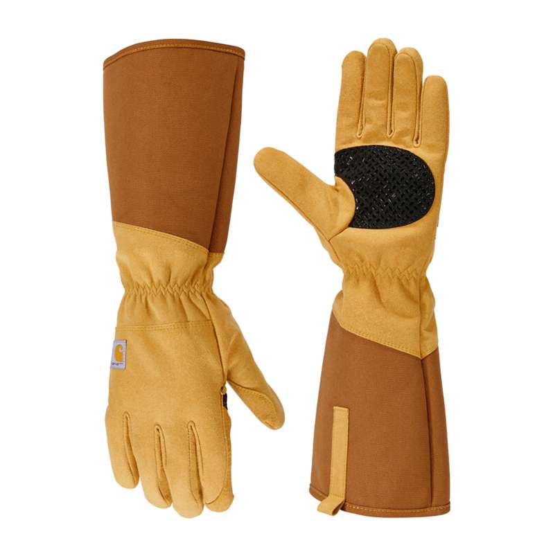 Carhartt  Carhartt Brown Women's Extended Gauntlet Glove