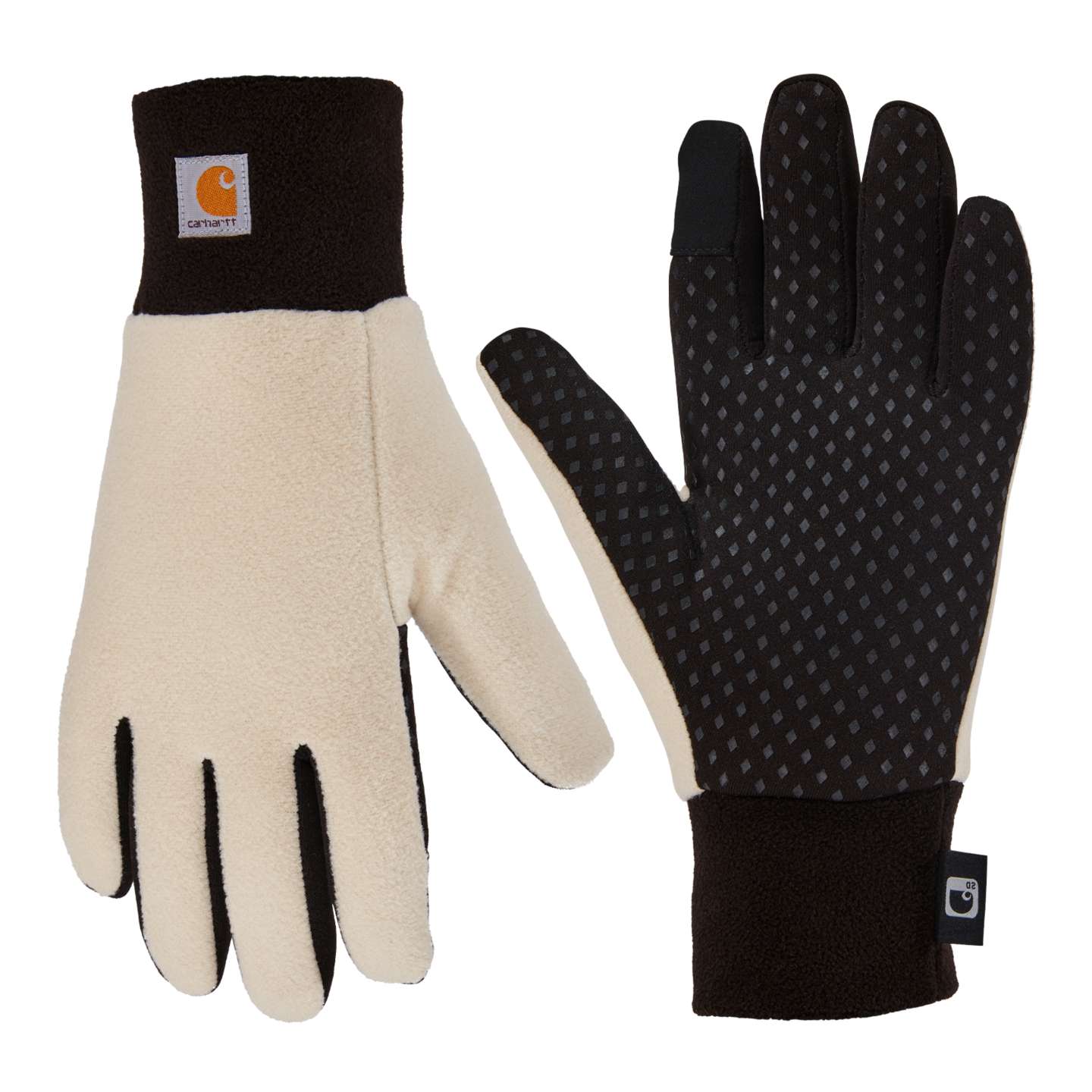 Женские перчатки Carhartt Storm Defender® Fleece Glove, цвет: Овсяное молоко — фото 1