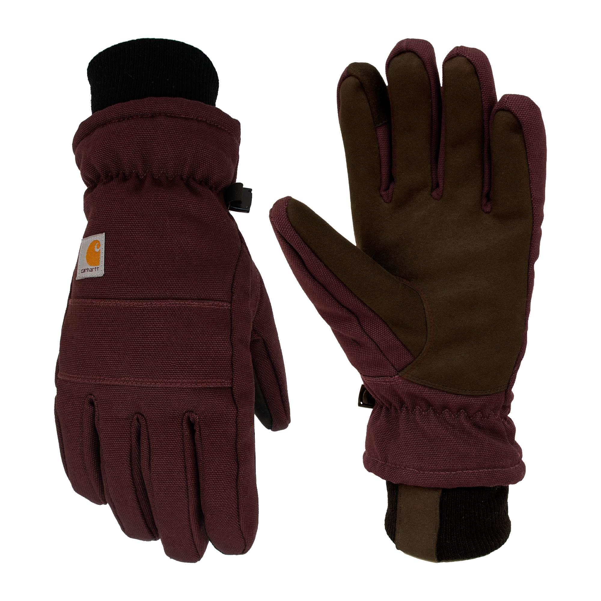 Carhartt Men's Insulated Duck/Synthetic Leather Safety Cuff Glove