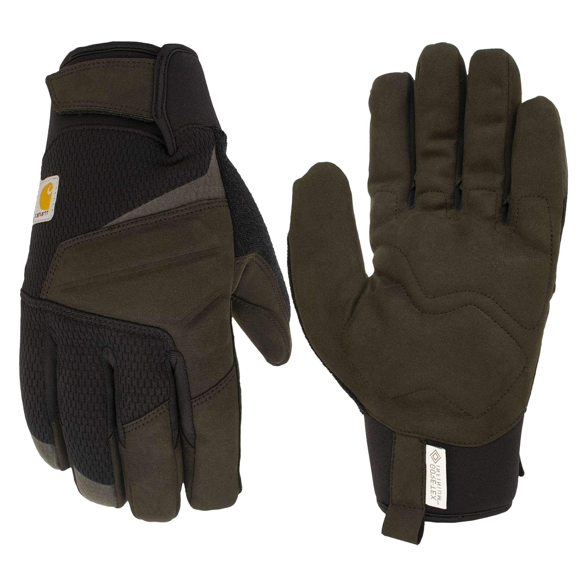 Carhartt Insulated Grain Leather Safety-Cuff Work Gloves for Men