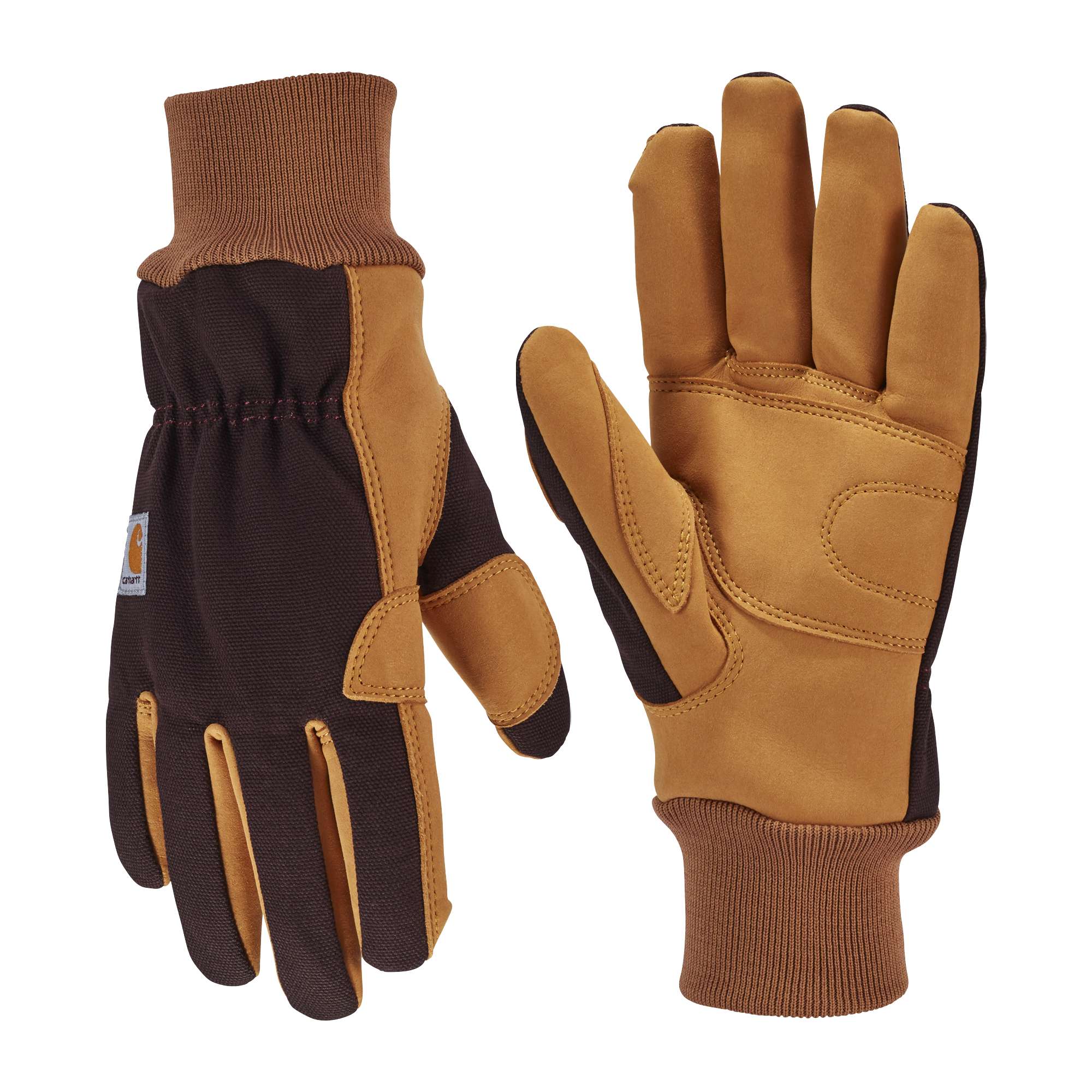 Carhartt Women's Insulated Duck Synthetic Leather Knit Cuff Glove