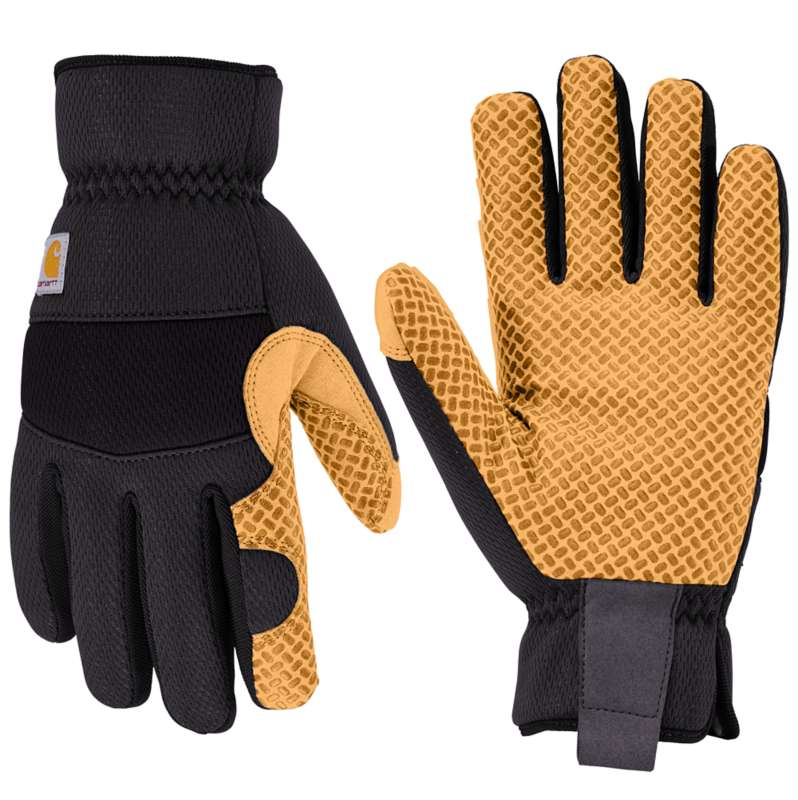 Carhartt  Black Thermal-Lined High Dexterity High Grip Glove