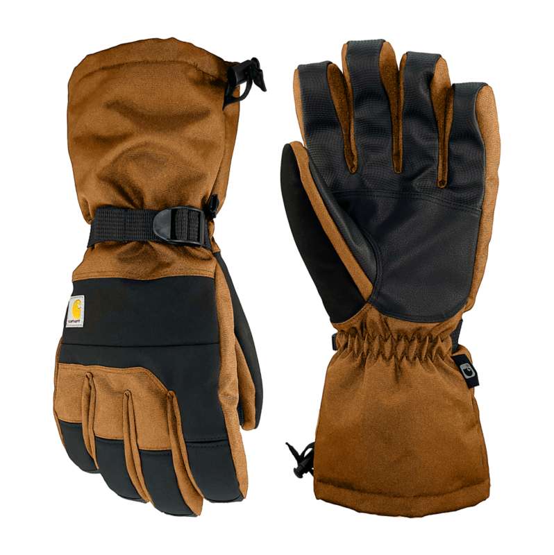 Carhartt  Carhartt Brown Storm Defender® Insulated Gauntlet Glove