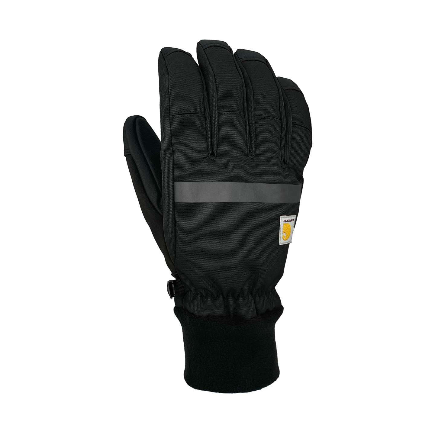 Мужские перчатки Carhartt Storm Defender® Insulated Fleece Cuff Glove, цвет: Чёрный — фото 2