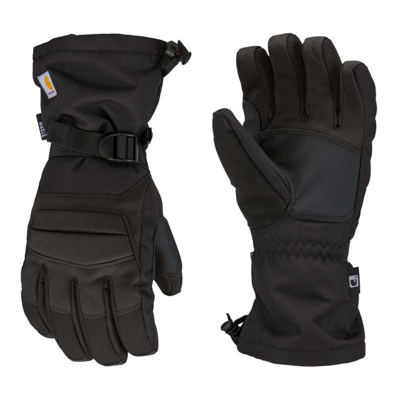 Carhartt  Black Storm Defender™ Insulated Synthetic Leather Gauntlet Glove