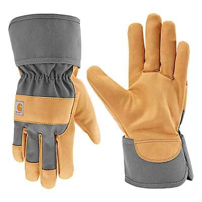 Carhartt Men's Gravel Rugged Flex®  Synthetic Leather Safety Cuff Glove