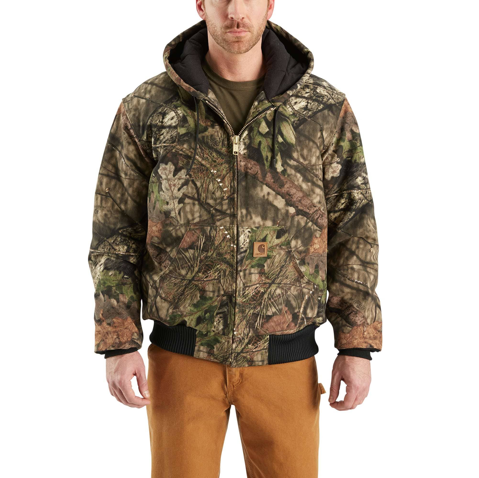 carhartt hooded flannel jacket