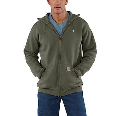 Carhartt Rockland Quilt-Lined Full-Zip Hooded Sweatshirt Chandail Homme