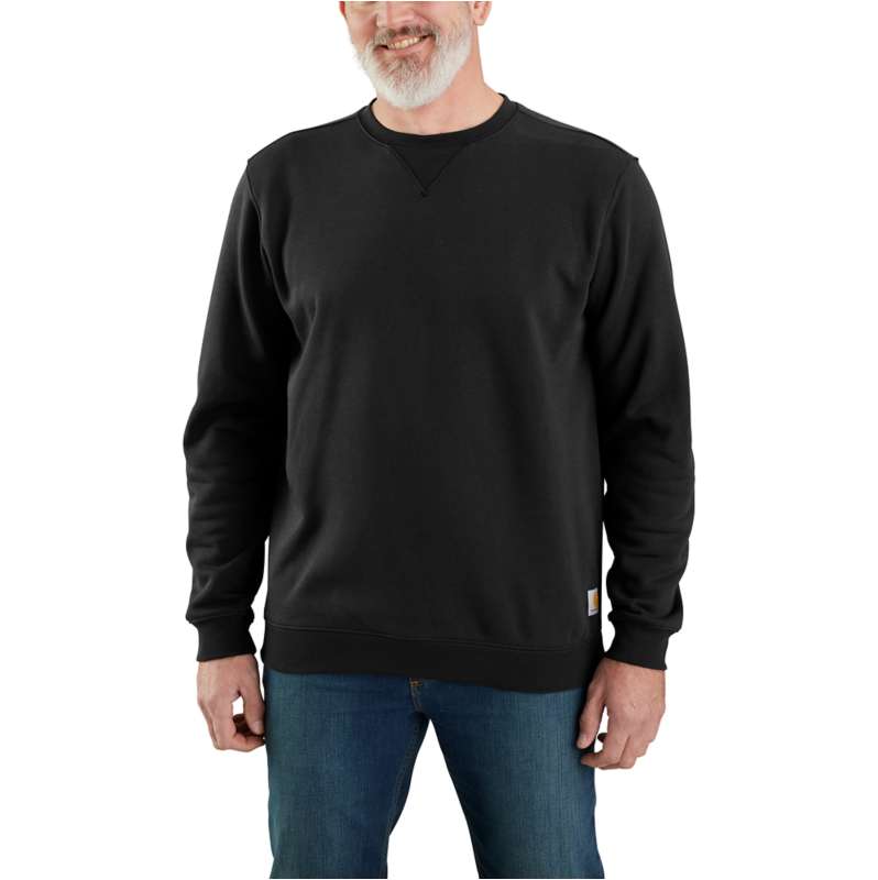 Carhartt  Black Loose Midweight Crewneck Sweatshirt