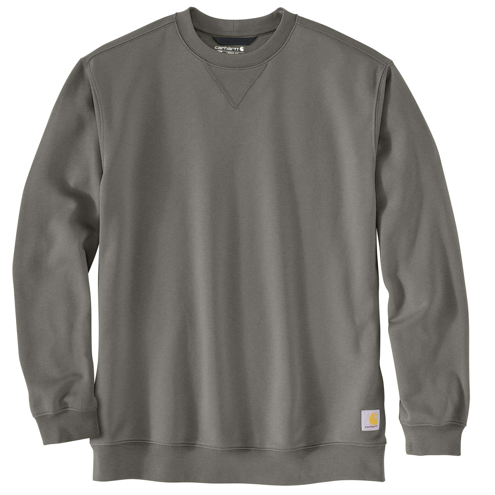 Carhartt Men's Marquette Crewneck Sweatshirt, XL, Dusty Olive