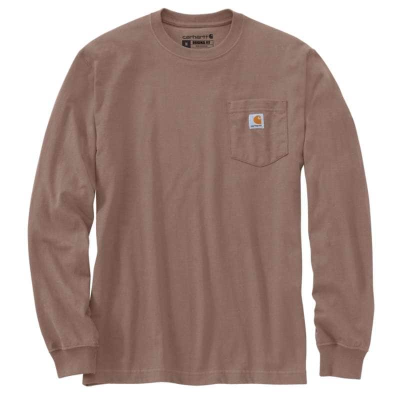 Loose Fit Midweight Chambray Long-Sleeve Shirt