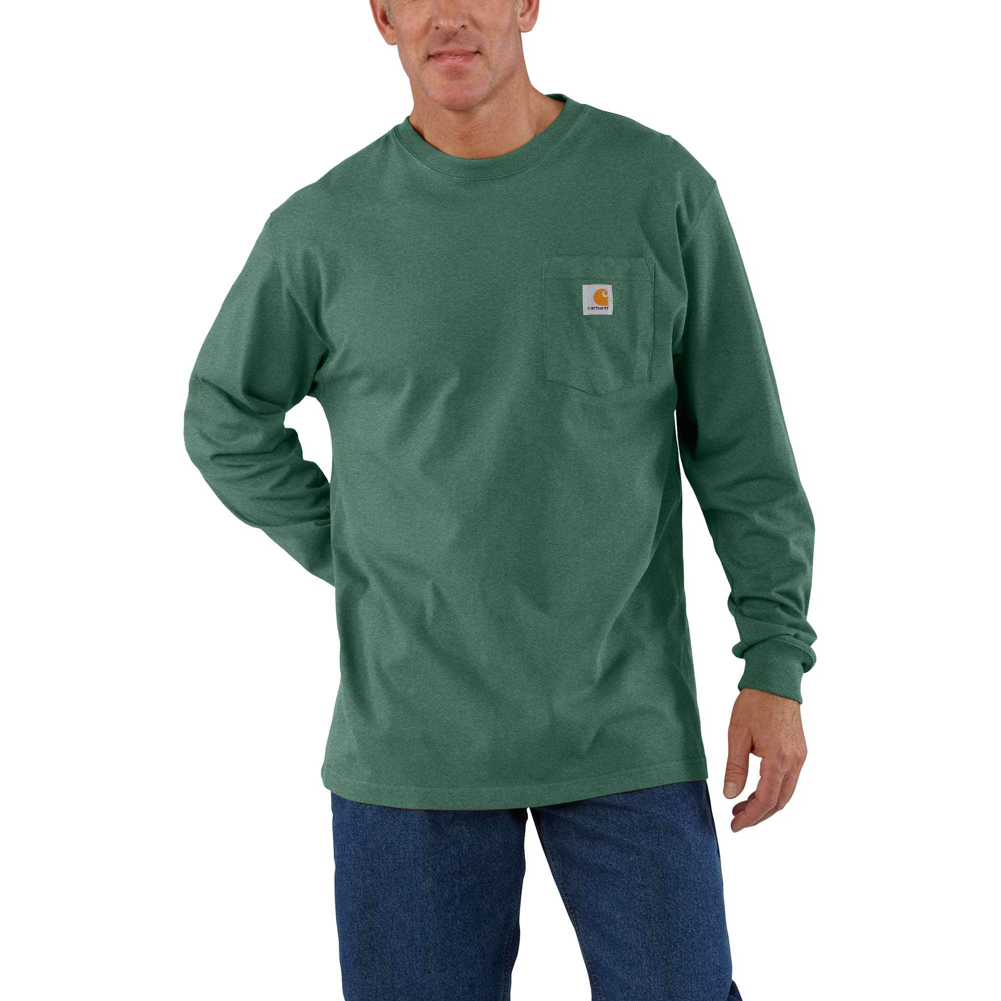 Additional thumbnail 1 of Loose Fit Heavyweight Long-Sleeve Pocket T-Shirt