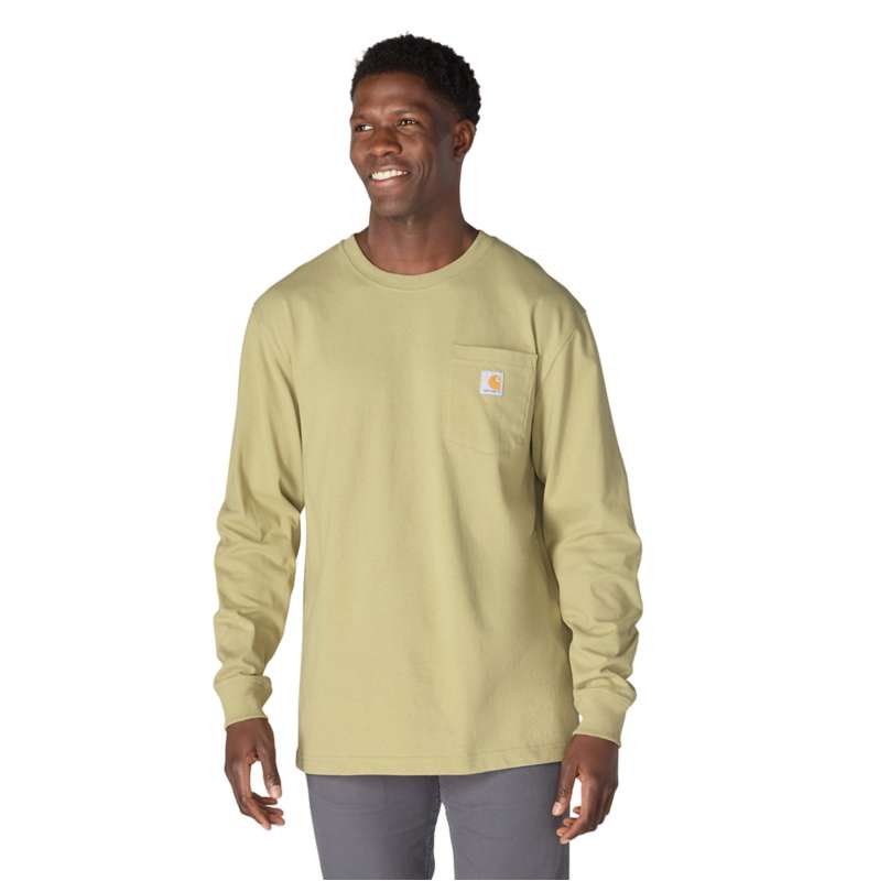 Carhartt  Faded Fatigue Dearborn Loose LS T-Shirt
