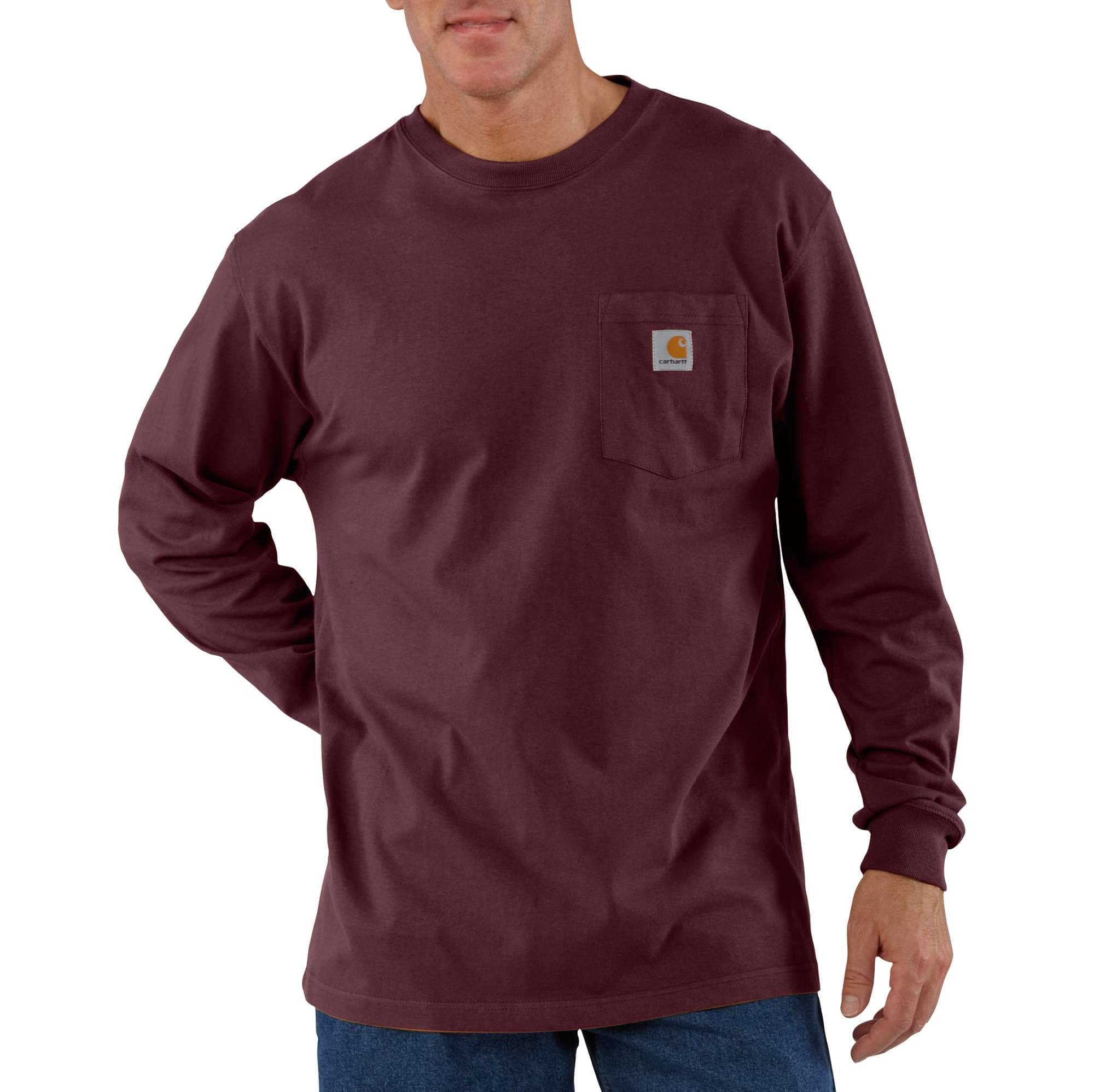 Additional thumbnail 1 of Loose Fit Heavyweight Long-Sleeve Pocket T-Shirt