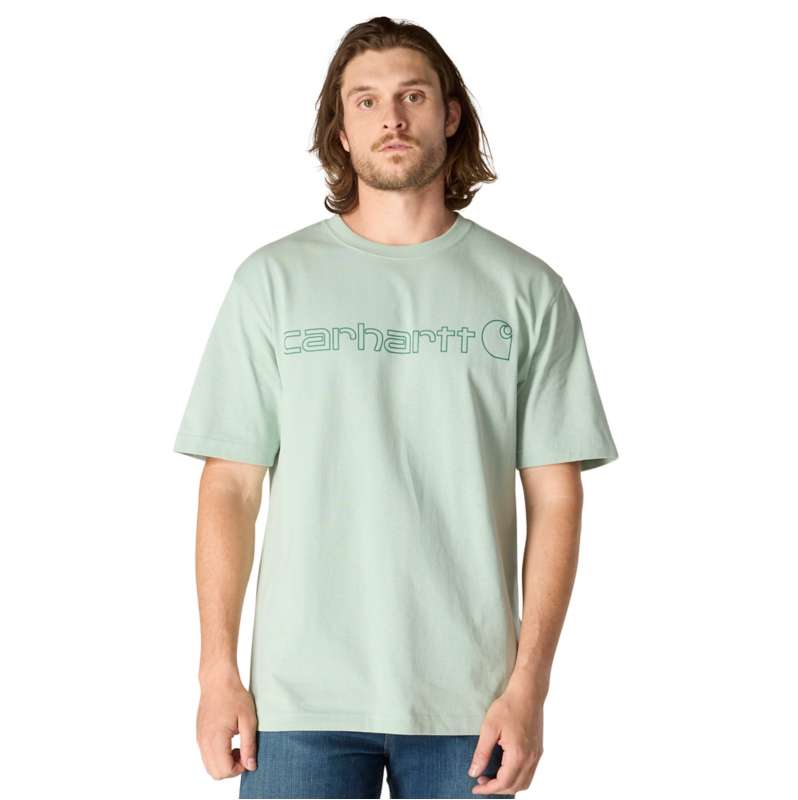 Carhartt  Seabrook Loose Fit Heavyweight Short-Sleeve Logo Graphic T-Shirt