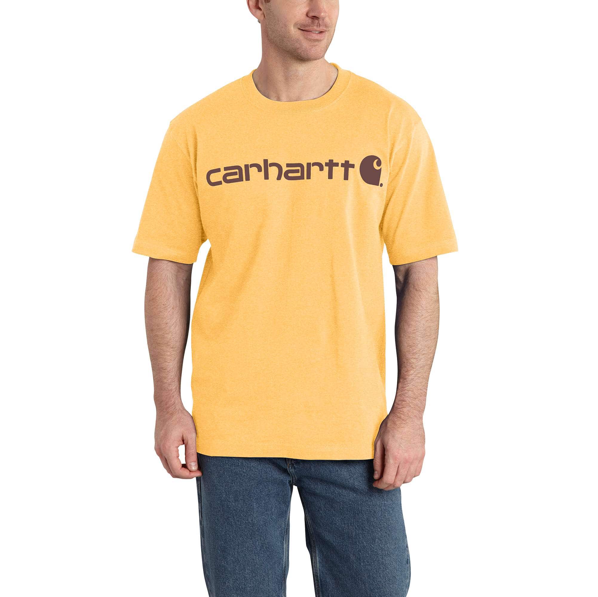 Carhartt Loose Fit Heavyweight Short-Sleeve Logo Graphic T-Shirt
