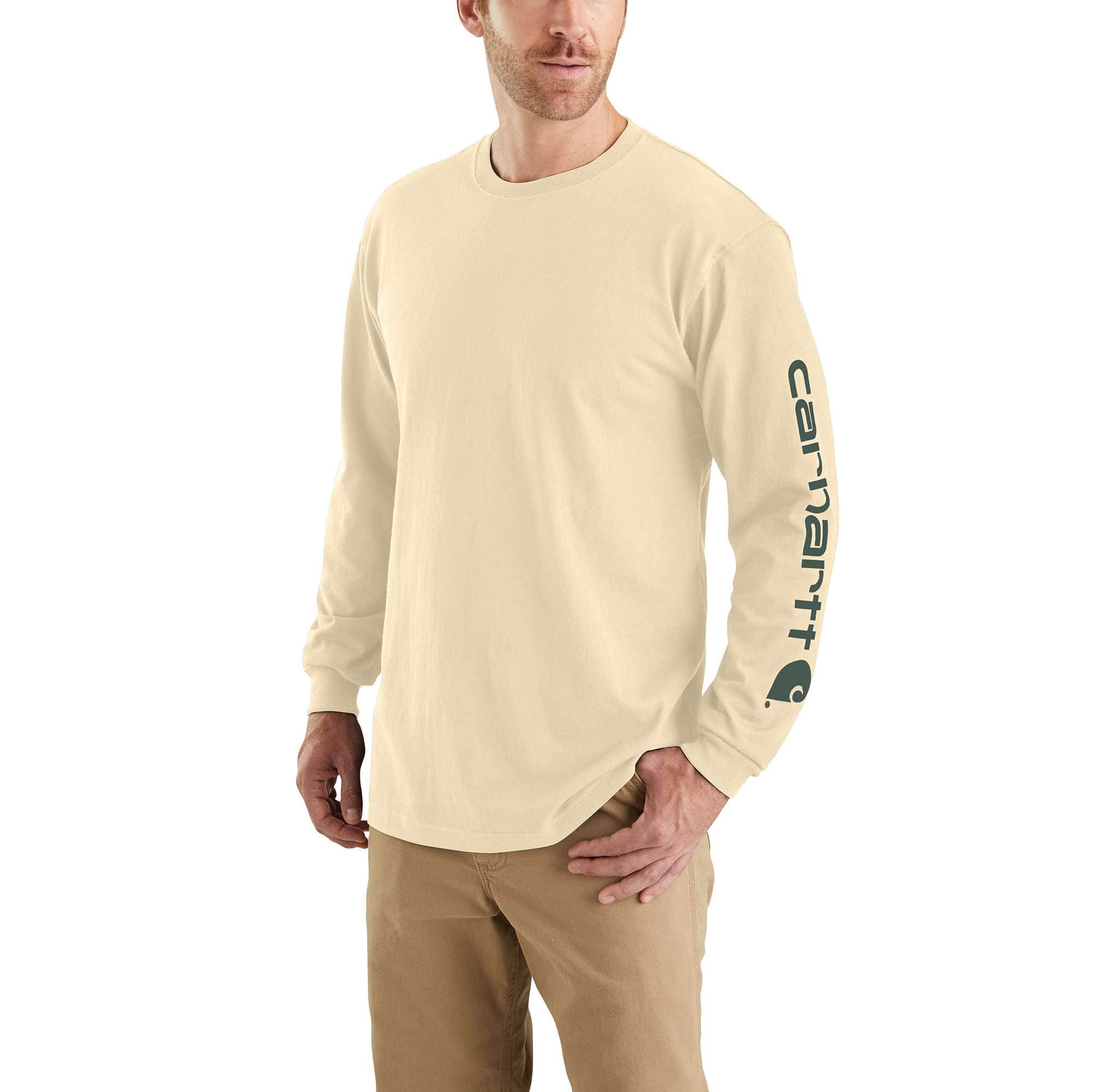 Additional thumbnail 1 of Loose Fit Heavyweight Long-Sleeve Logo Sleeve Graphic T-Shirt