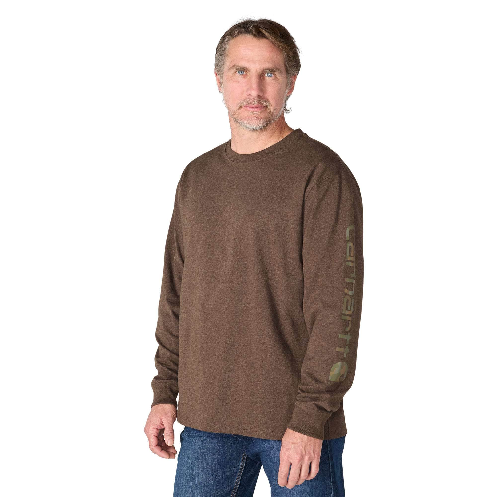 Carhartt Dearborn Loose LS Logo T-Shirt