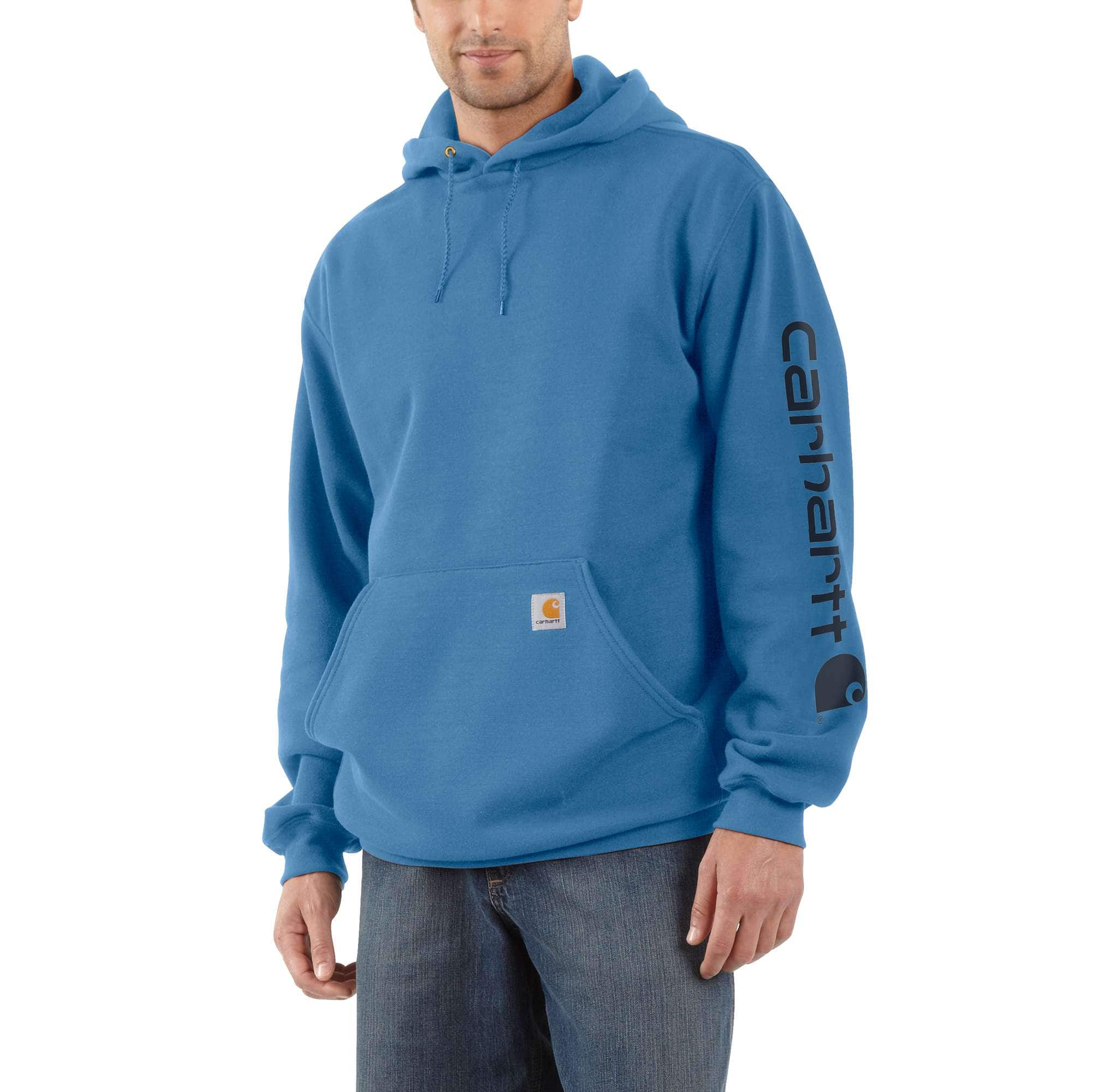 carhartt blue sweatshirt