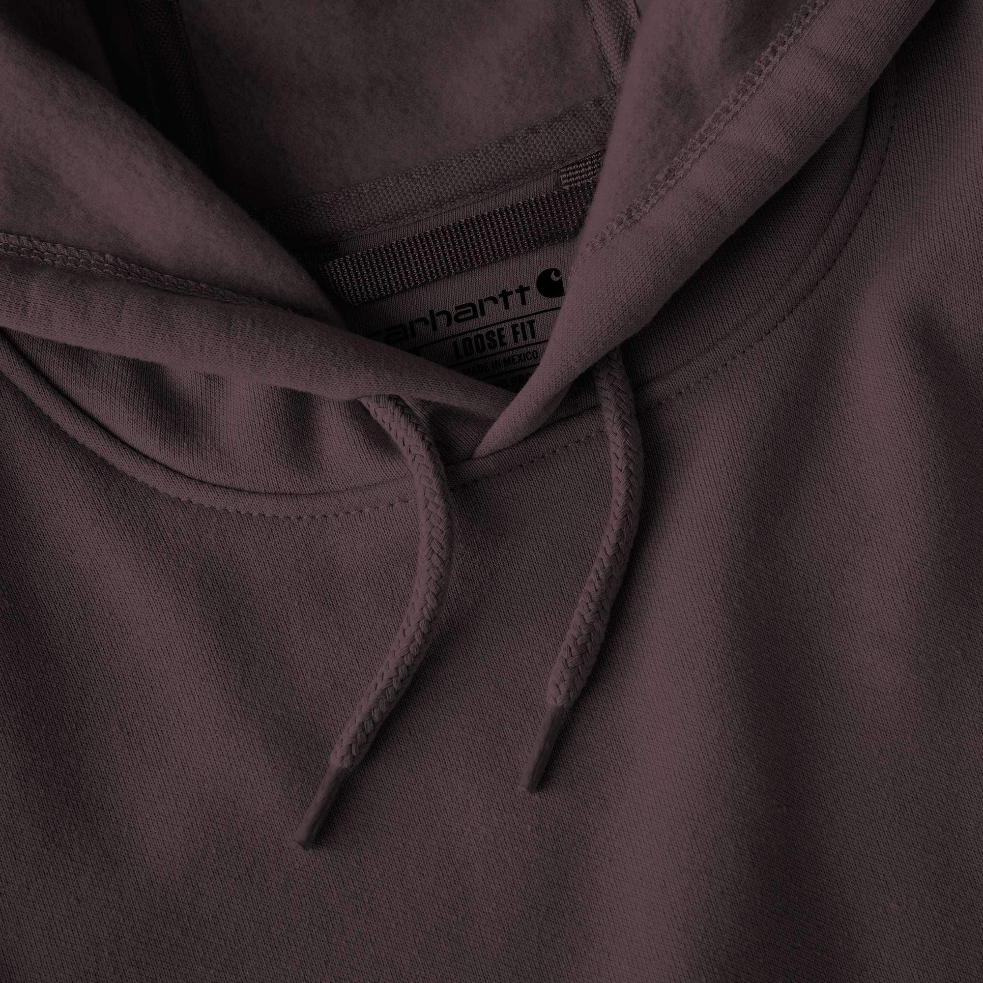 Loose Fit Midweight Logo Sleeve Graphic Hoodie