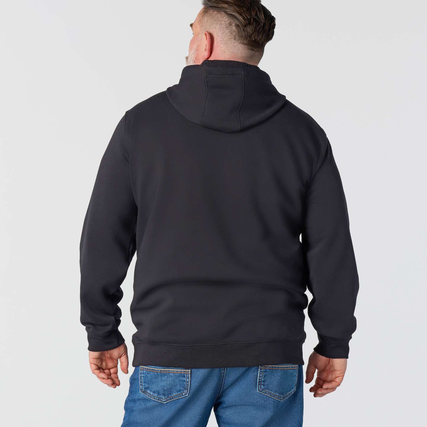 Мужская толстовка Carhartt Iconic K288 Logo, цвет: Чёрный — фото 7
