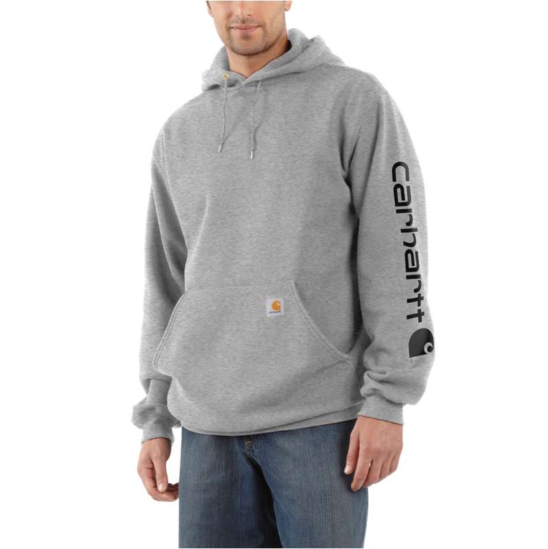 Loose Fit Midweight Logo Sleeve Graphic Hoodie | TALL | Carhartt