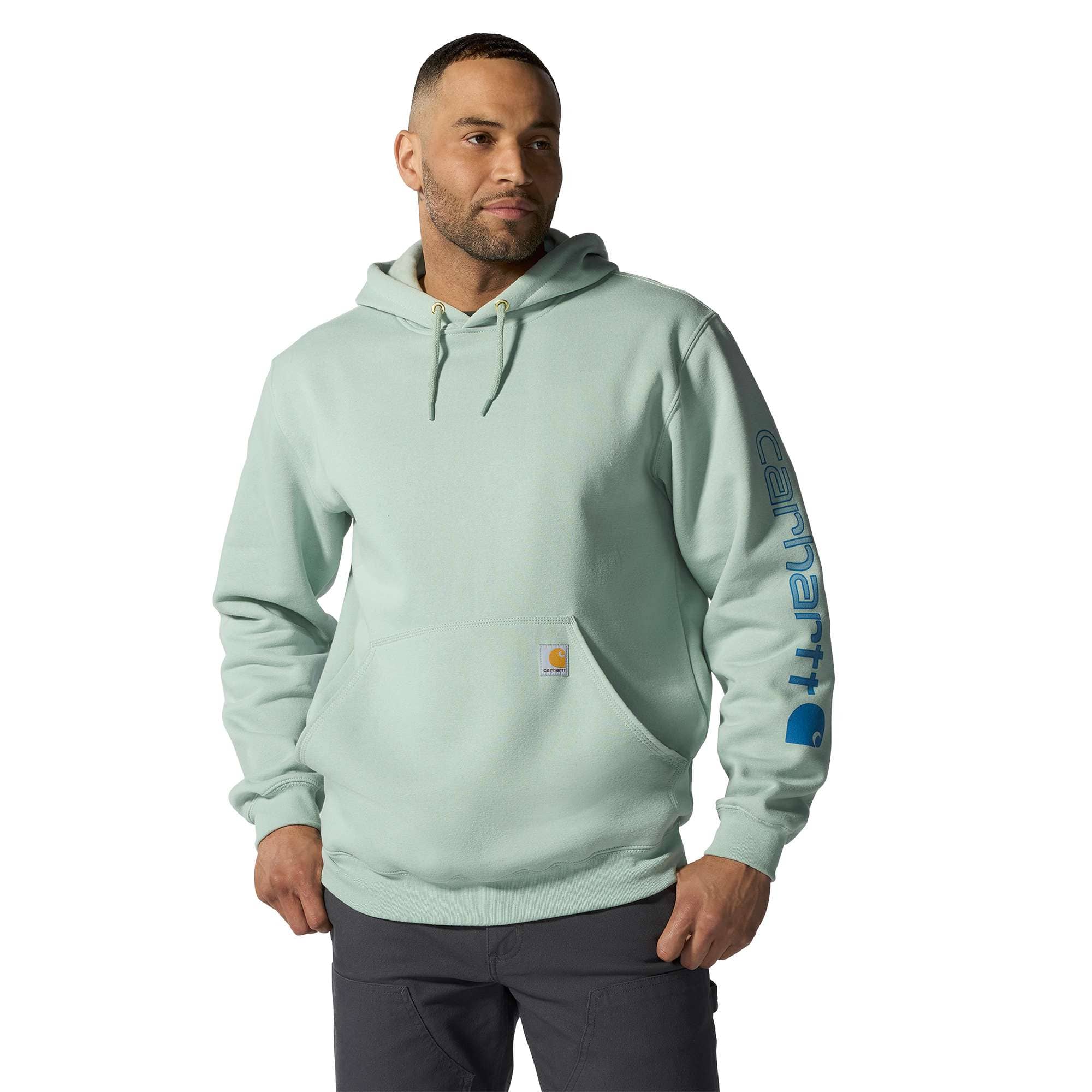 Additional thumbnail 1 of Loose Fit Midweight Logo Sleeve Graphic Hoodie