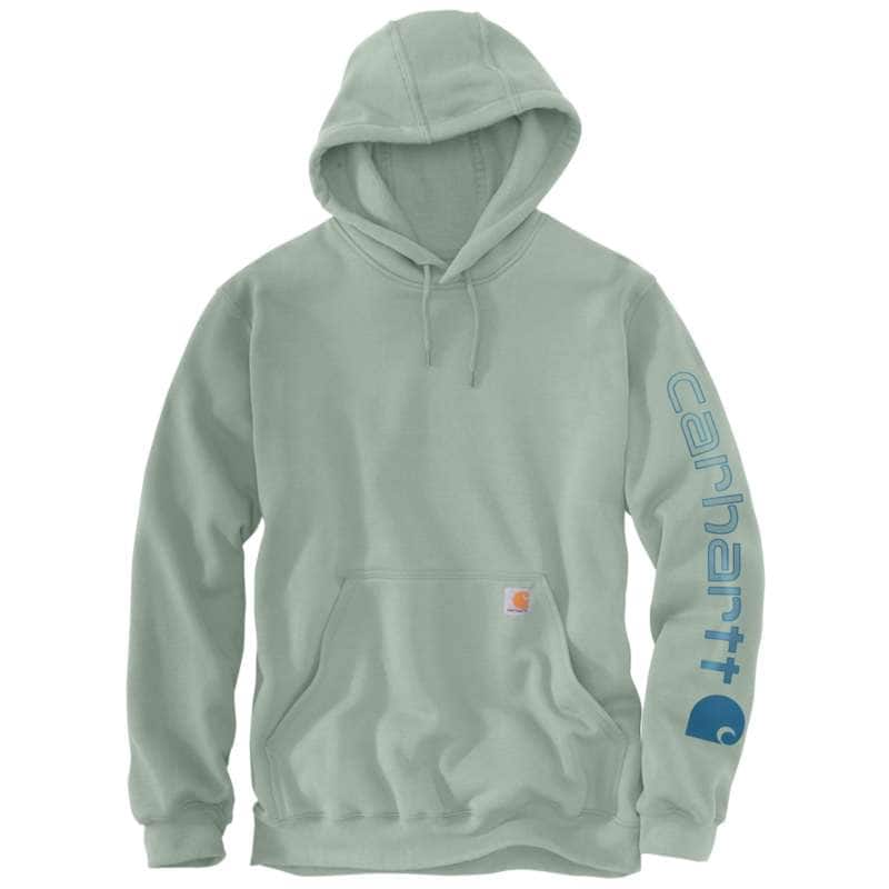 Rain Defender® Relaxed Fit Midweight Sherpa-Lined Full-Zip Sweatshirt