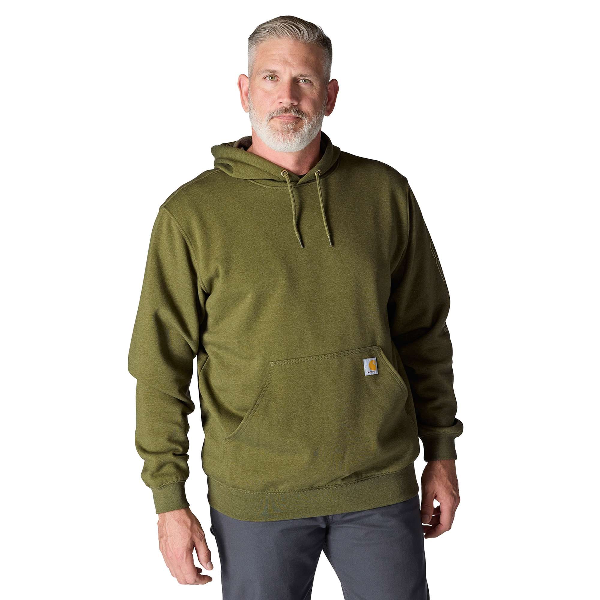 Additional thumbnail 1 of Loose Fit Midweight Logo Sleeve Graphic Hoodie