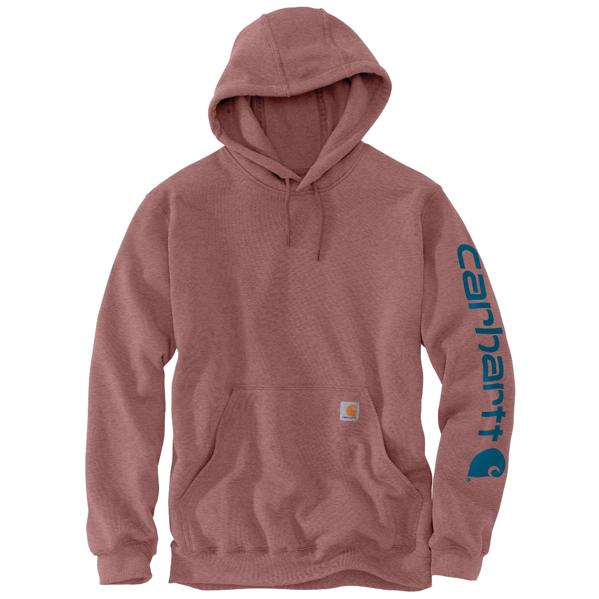 Loose Fit Midweight Logo Sleeve Graphic Hoodie