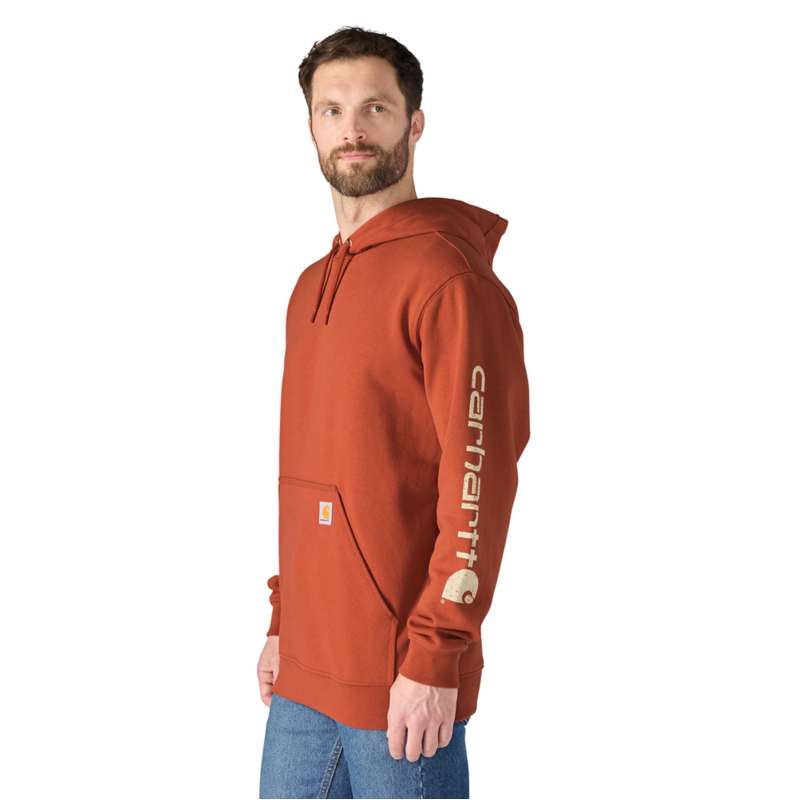 Carhartt  Homestead Red Iconic K288 Logo Sweatshirt