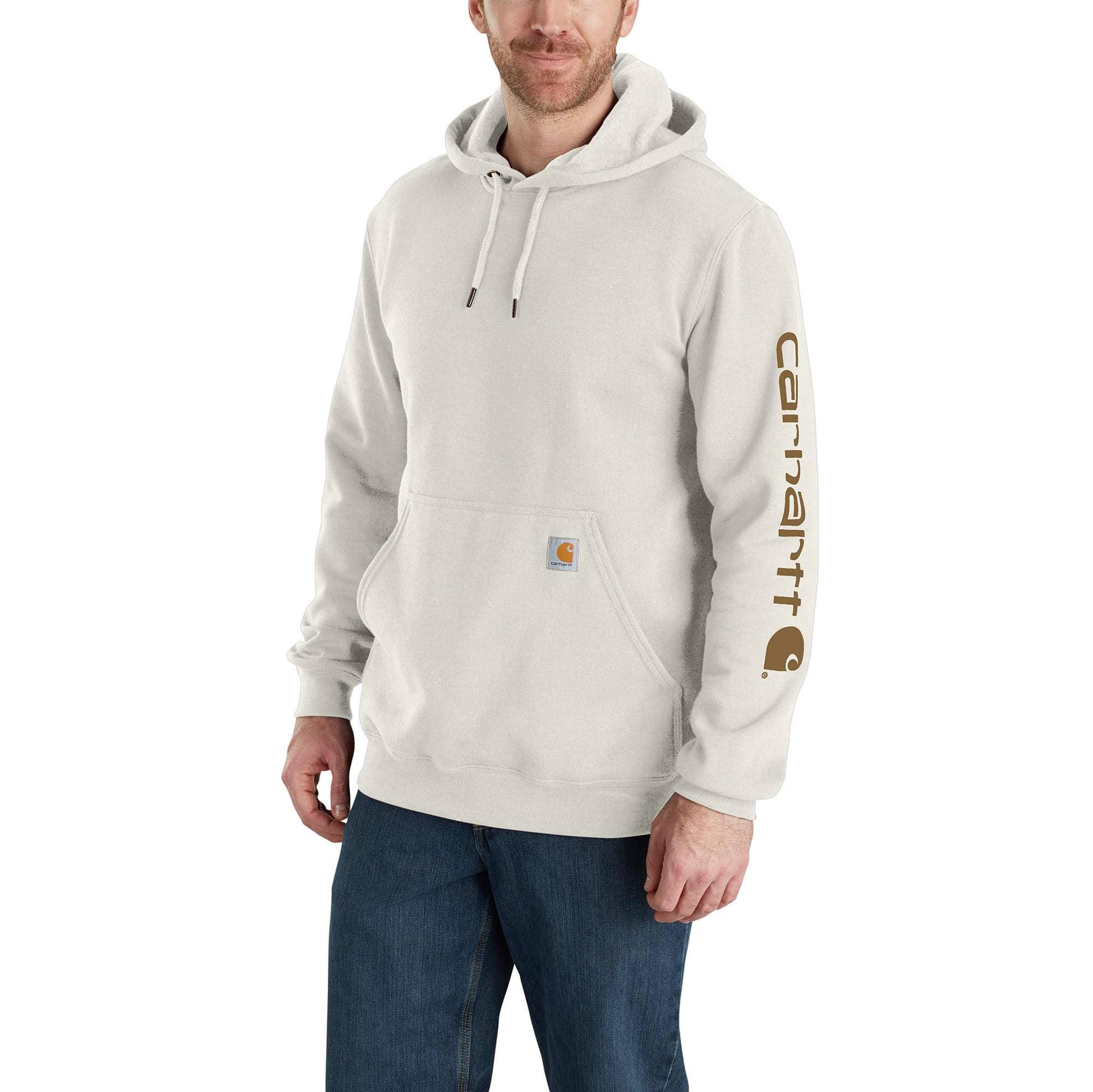 Carhartt Men's Rain Defender® Loose Fit Heavyweight Sweatshirt, Peat, Large  Tall : : Clothing, Shoes & Accessories