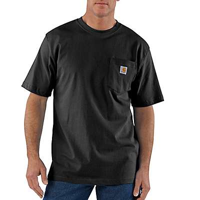 Carhartt Men's Carhartt Brown Loose Fit Heavyweight Short-Sleeve Pocket T-Shirt