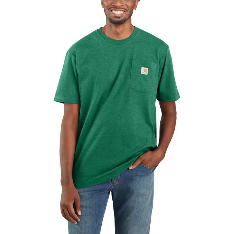 Carhartt  North Woods Heather Loose Fit Heavyweight Short-Sleeve Pocket T-Shirt