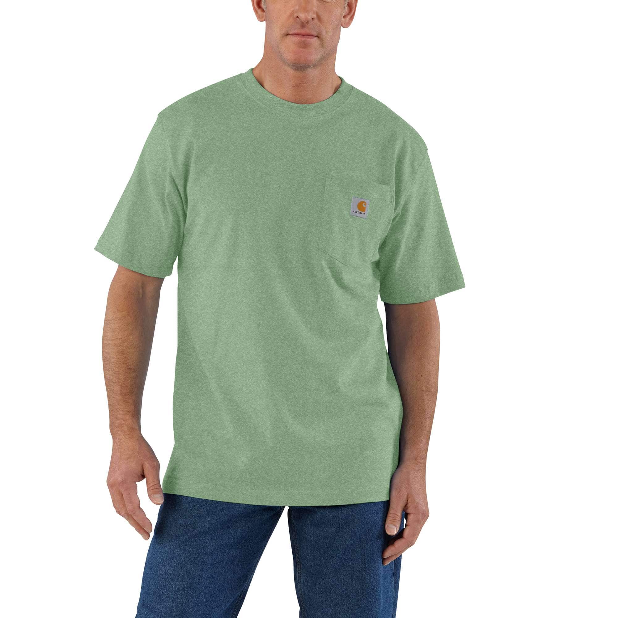 Men's Carhartt Force Relaxed Fit Midweight Pocket T-Shirt, Work Boots  Superstore
