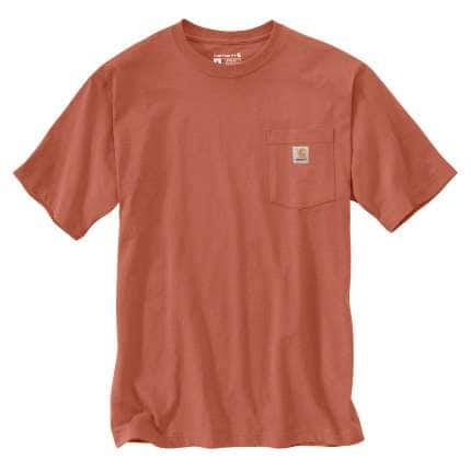 T shirt carhartt online rouge