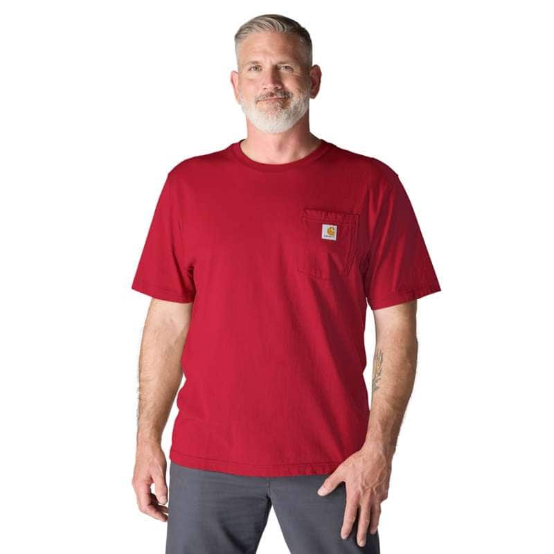 Carhartt Force® Relaxed Fit Midweight Long-Sleeve Quarter-Zip Mock-Neck T-Shirt