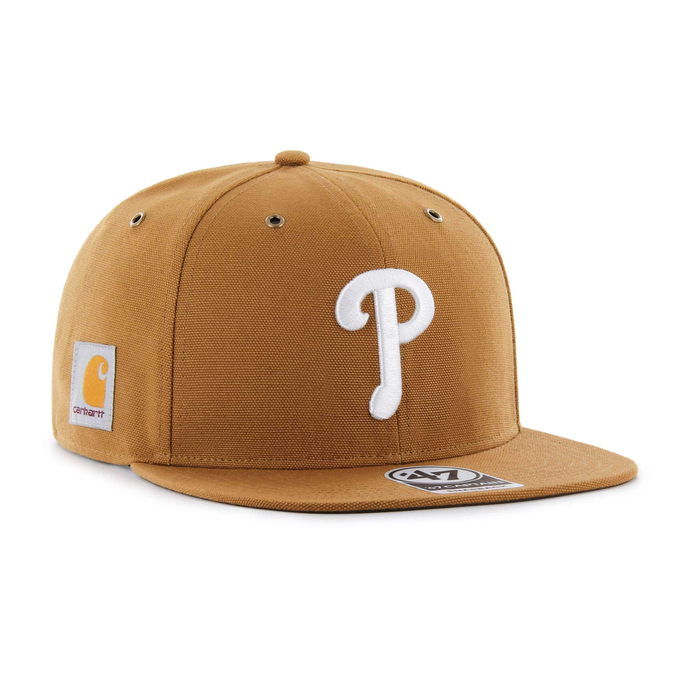 tan phillies hat