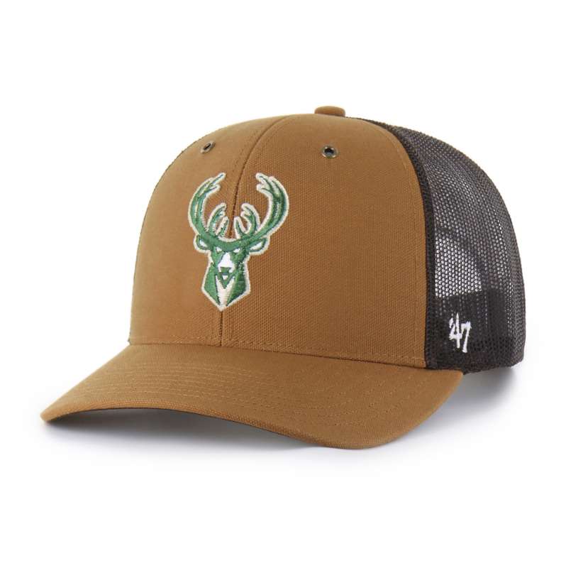 Carhartt  Carhartt Brown Milwaukee Bucks '47 Trucker